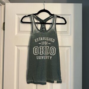 Ohio University Women's Green Tank Top